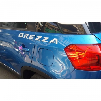 Brezza deals car sticker